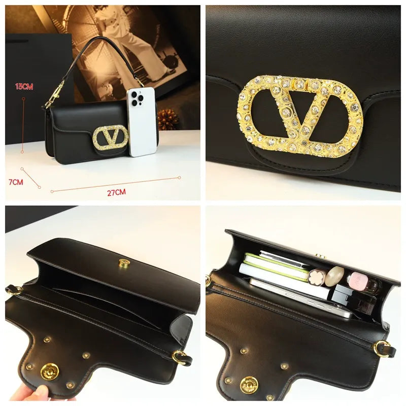 Kalonbd Rhinestone Underarm Bag - KALONBD.COM