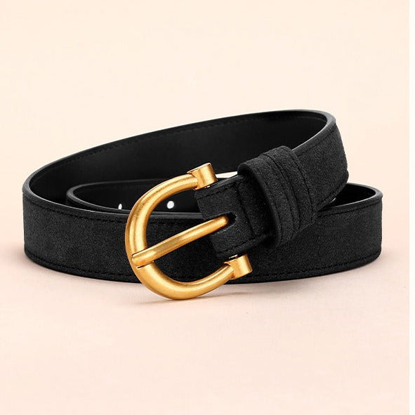 KalonBd luxurious suede belt(Pre-book) - KALONBD.COM