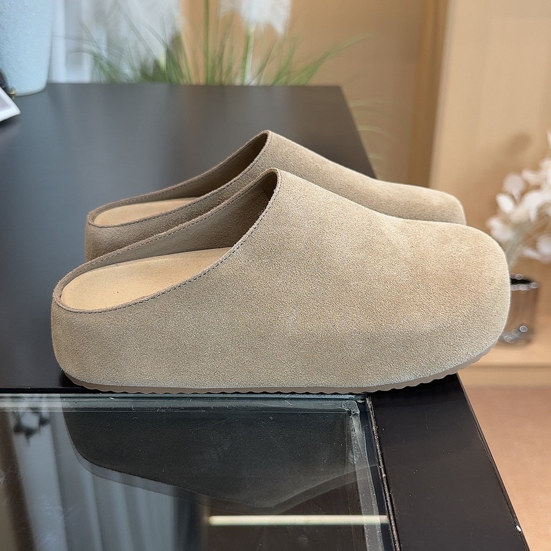 Kalonbd Women's Platform Closed-Toe Slippers(Pre-book)
