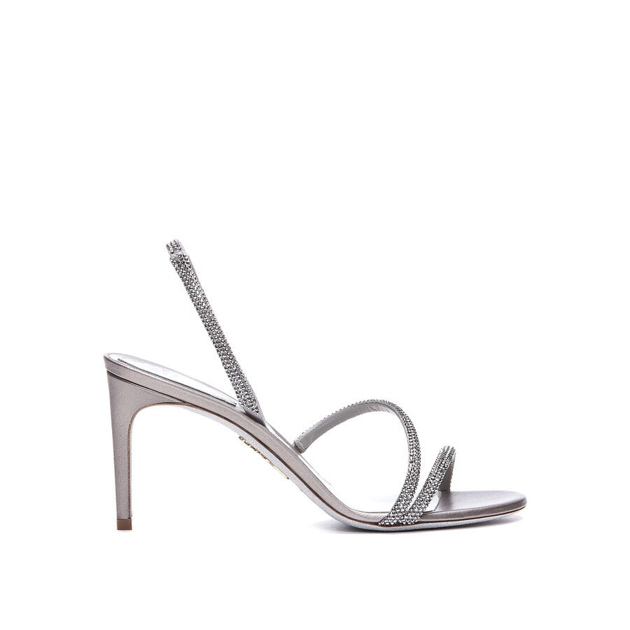 KalonBd Rhinestone one-strap high heels(Pre-Book)