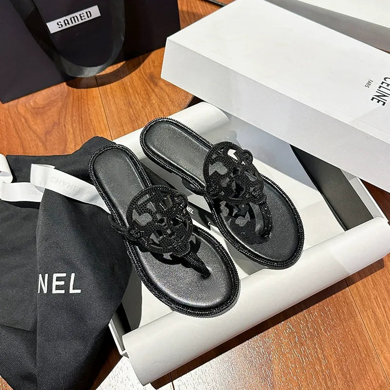 KalonBd Rhinestone Cross-border TBslippers(Pre-book)