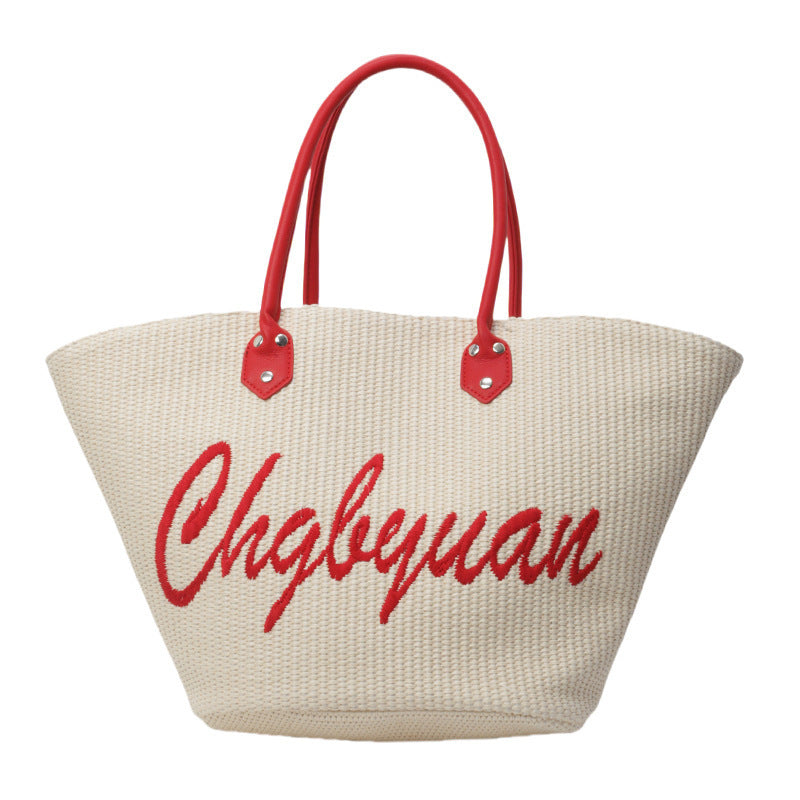 KalonBd straw tote bag - KALONBD.COM