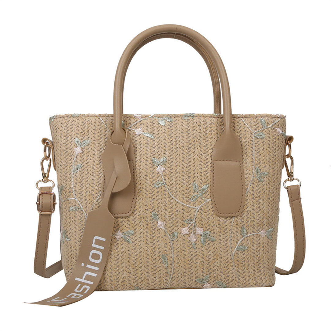 outdoor and vacation weaving tote bag - KALONBD.COM