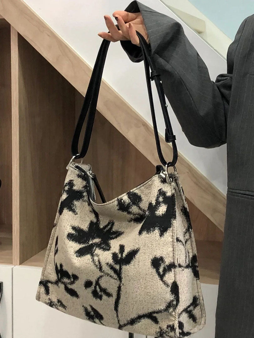 Jacquard fabric tote bag - KALONBD.COM