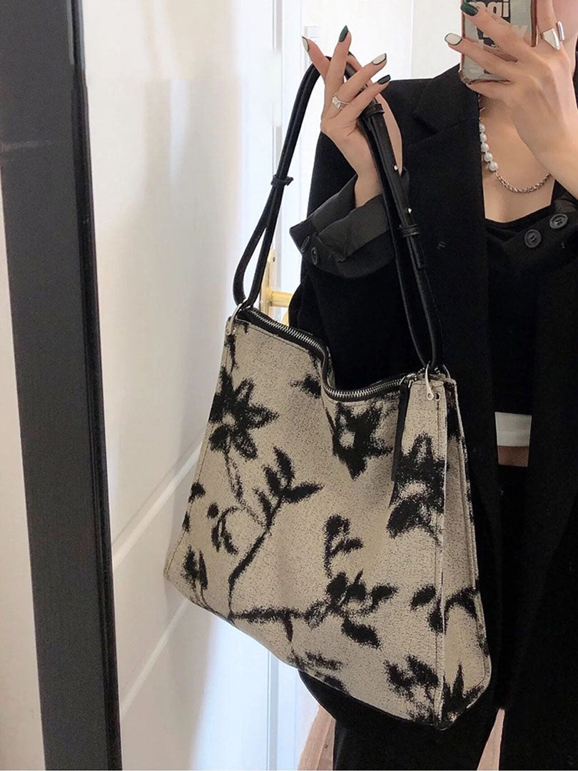 Jacquard fabric tote bag - KALONBD.COM