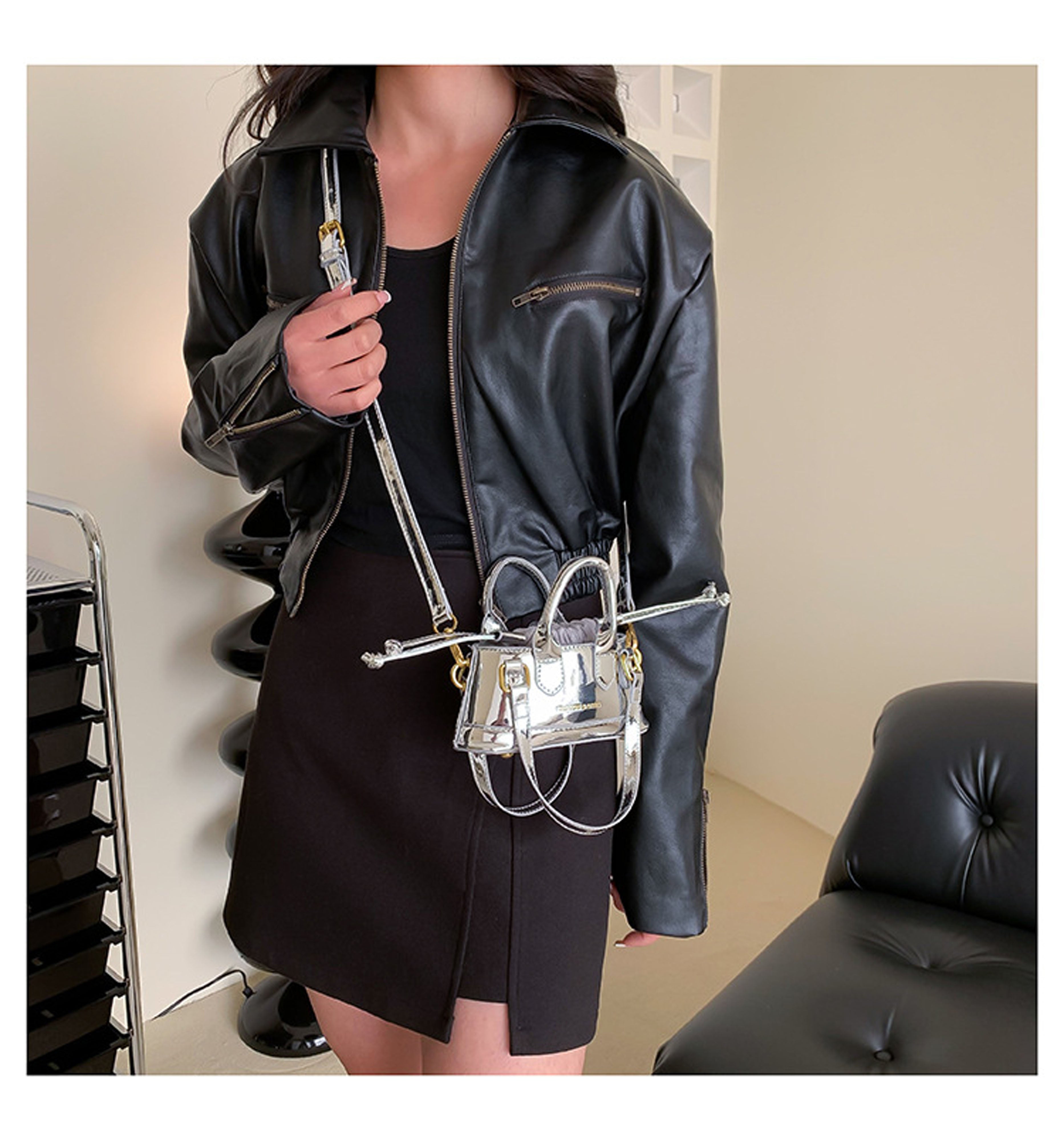 2023 new trendy mini shell bag-Silver - KALONBD.COM