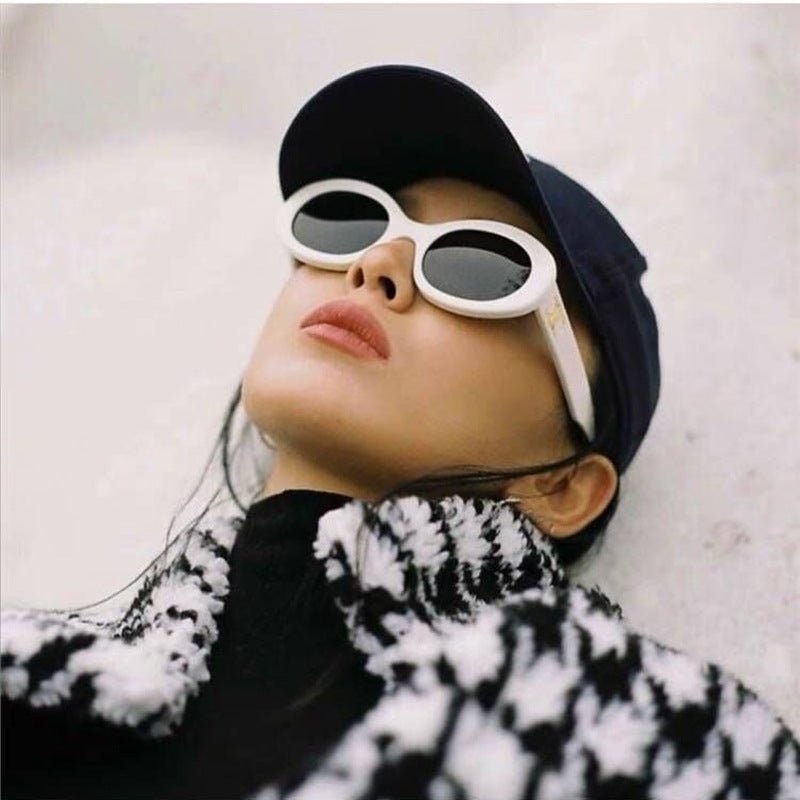 2K25 new ins sunglasses-white - KALONBD.COM