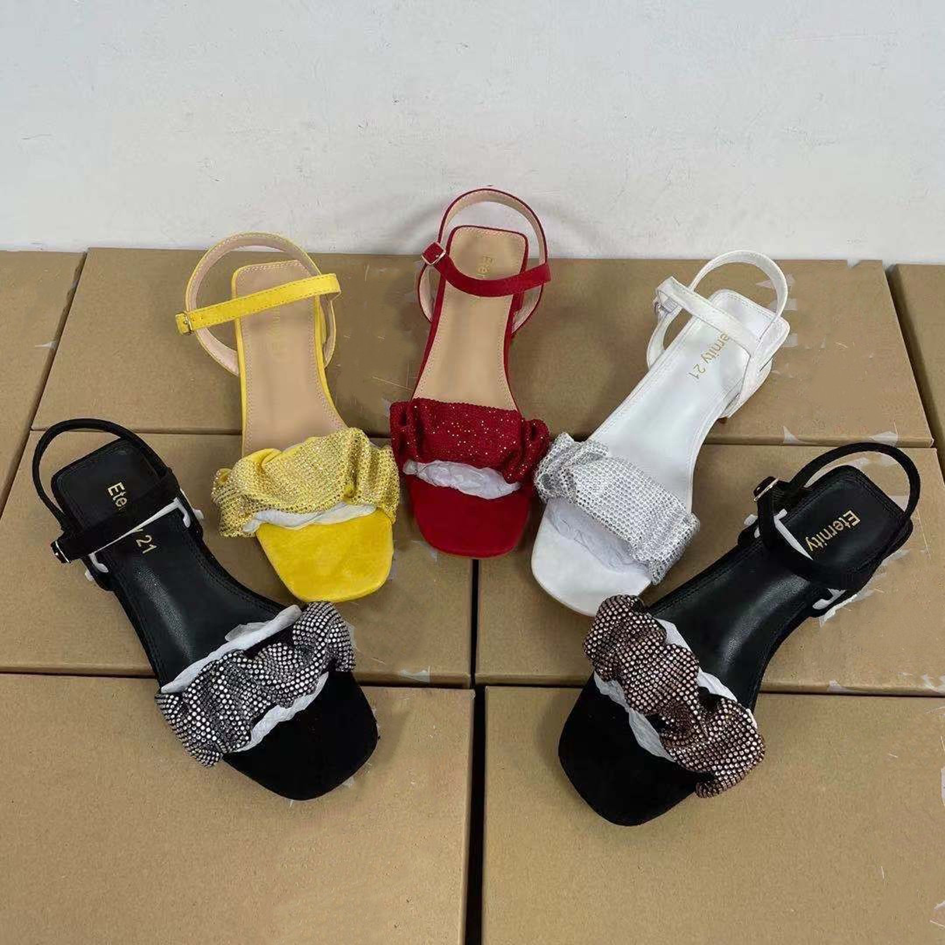 full diamonds square shape-yellow - KALONBD.COM