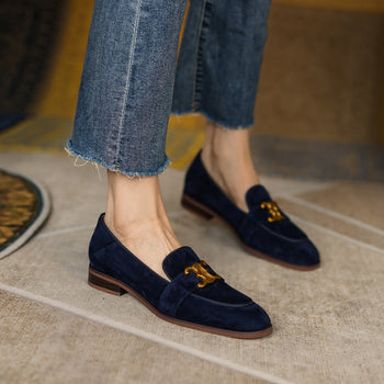 2023 new retro Triomphe loafers in stock