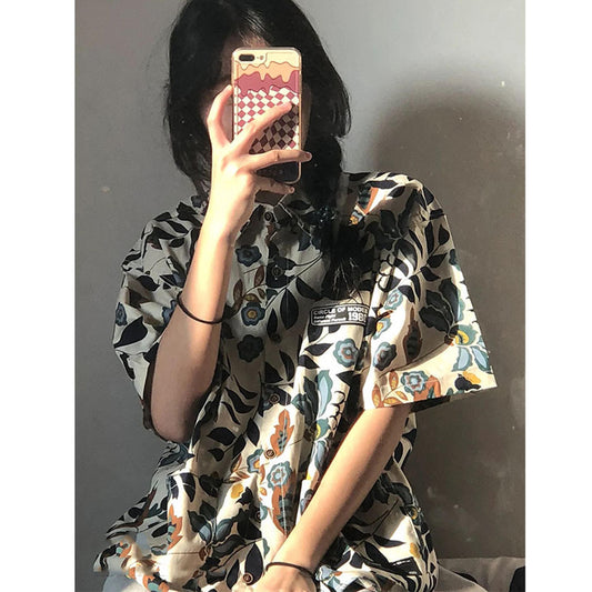 hawaiaan floral shirt korean style - KALONBD.COM