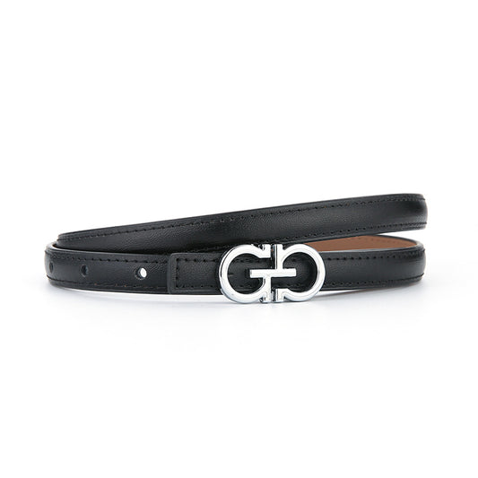 genuine leather designer waist belt