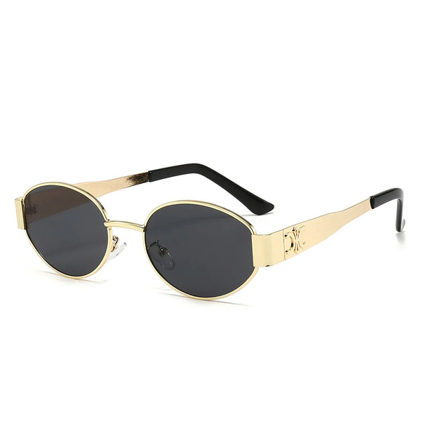 UV400 Gold Frame Sunglasses