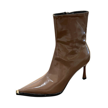 American patent leather boot ( pre-order)