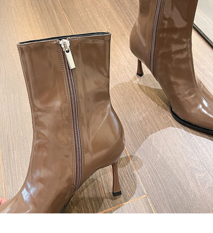 American patent leather boot ( pre-order)