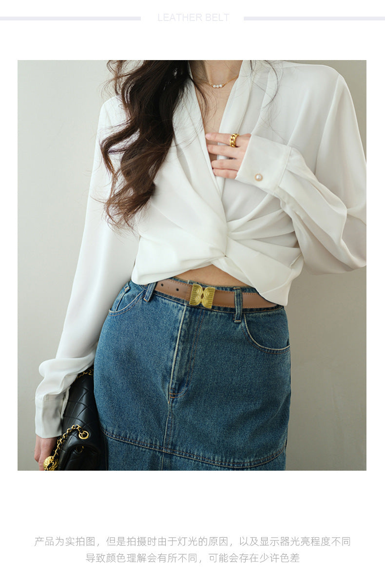 High end designer 2024 belt | Black - KALONBD.COM