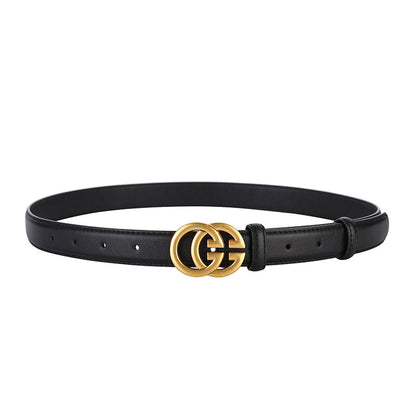 Classic G genuine leather belt