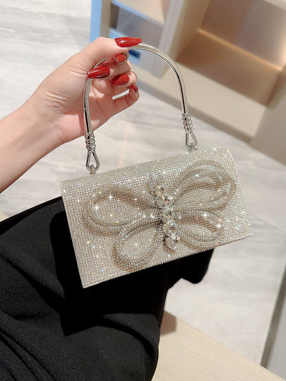 Diamond exclusive bow design bag(After Eid)