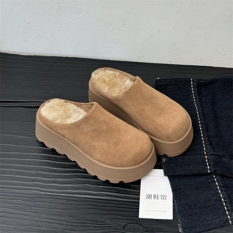 UGG style fur slipper