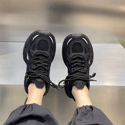 Popular Casual Thick Black Shoes