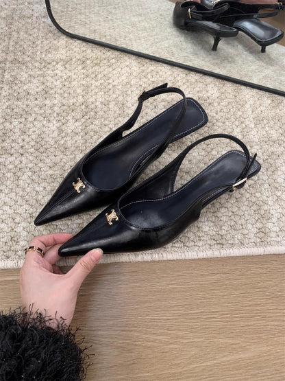 Kalonbd Small Kitten Heels - KALONBD.COM