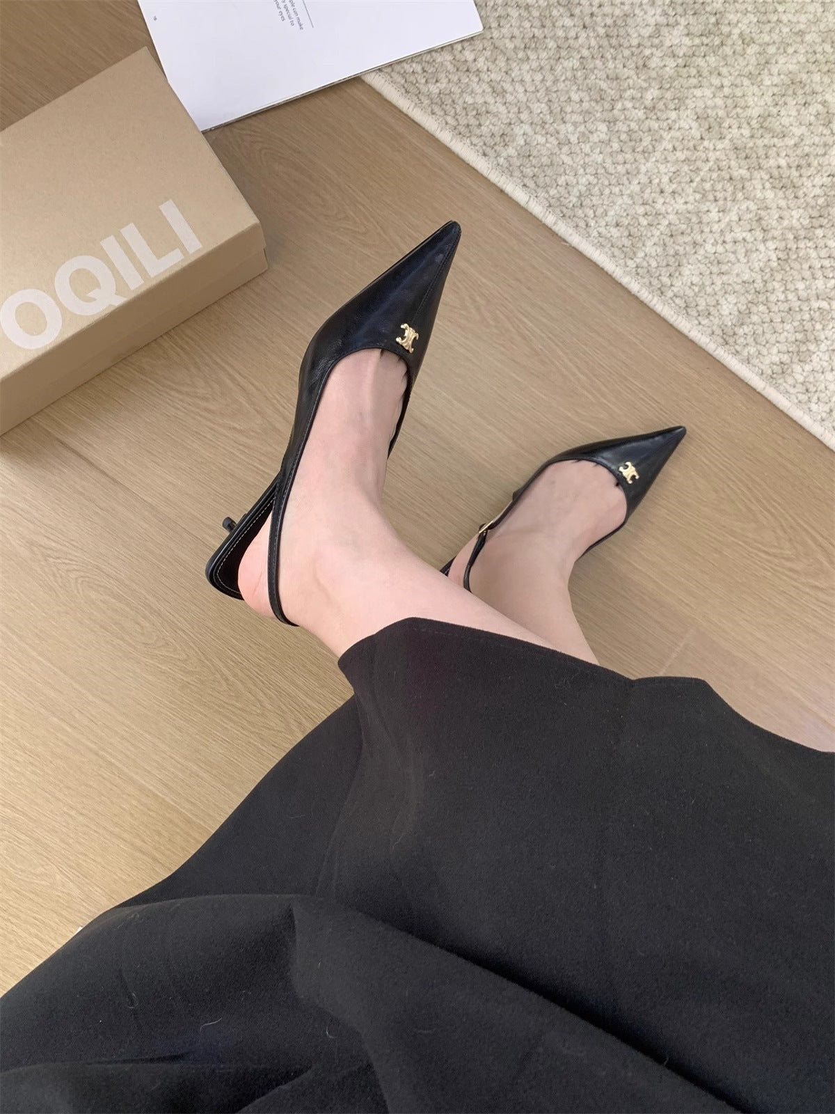 Kalonbd Small Kitten Heels - KALONBD.COM