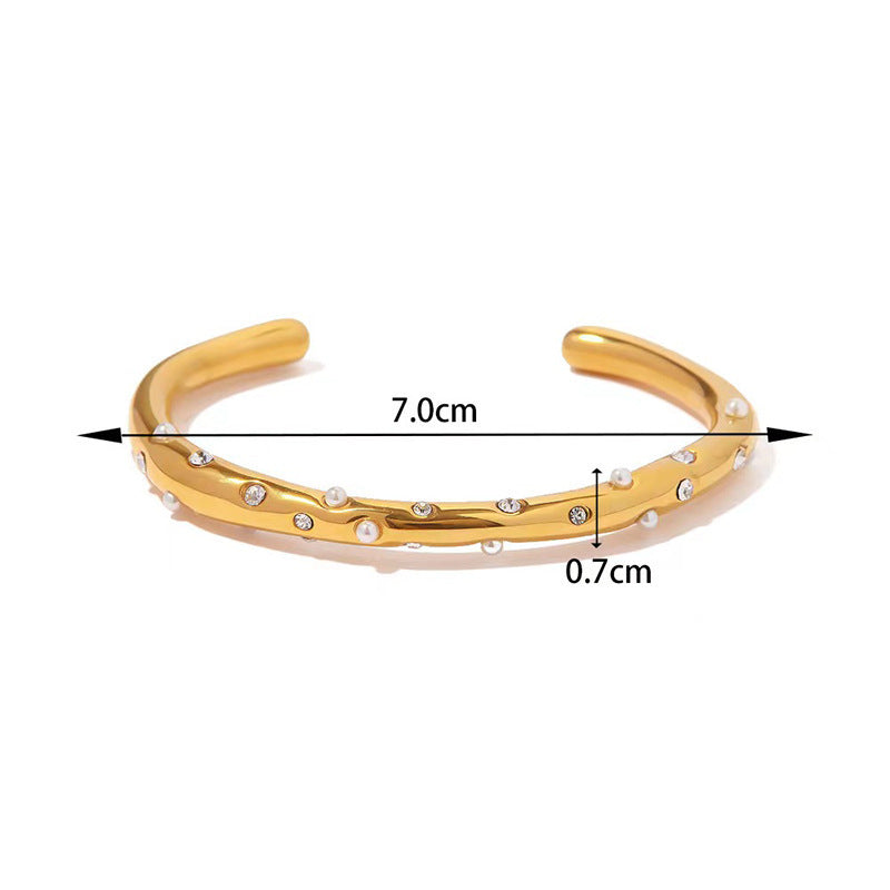 Kalonbd titanium Gold bracelet (pre-book) - KALONBD.COM