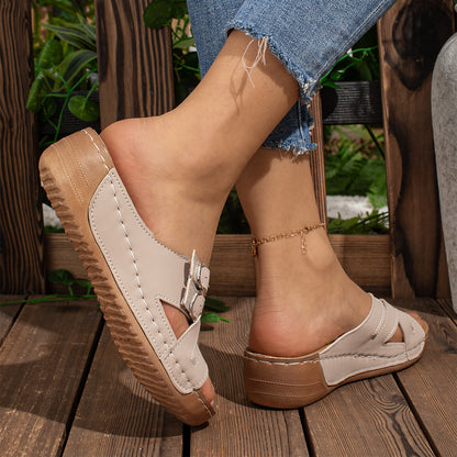 KalonBd belt buckle sandals - KALONBD.COM