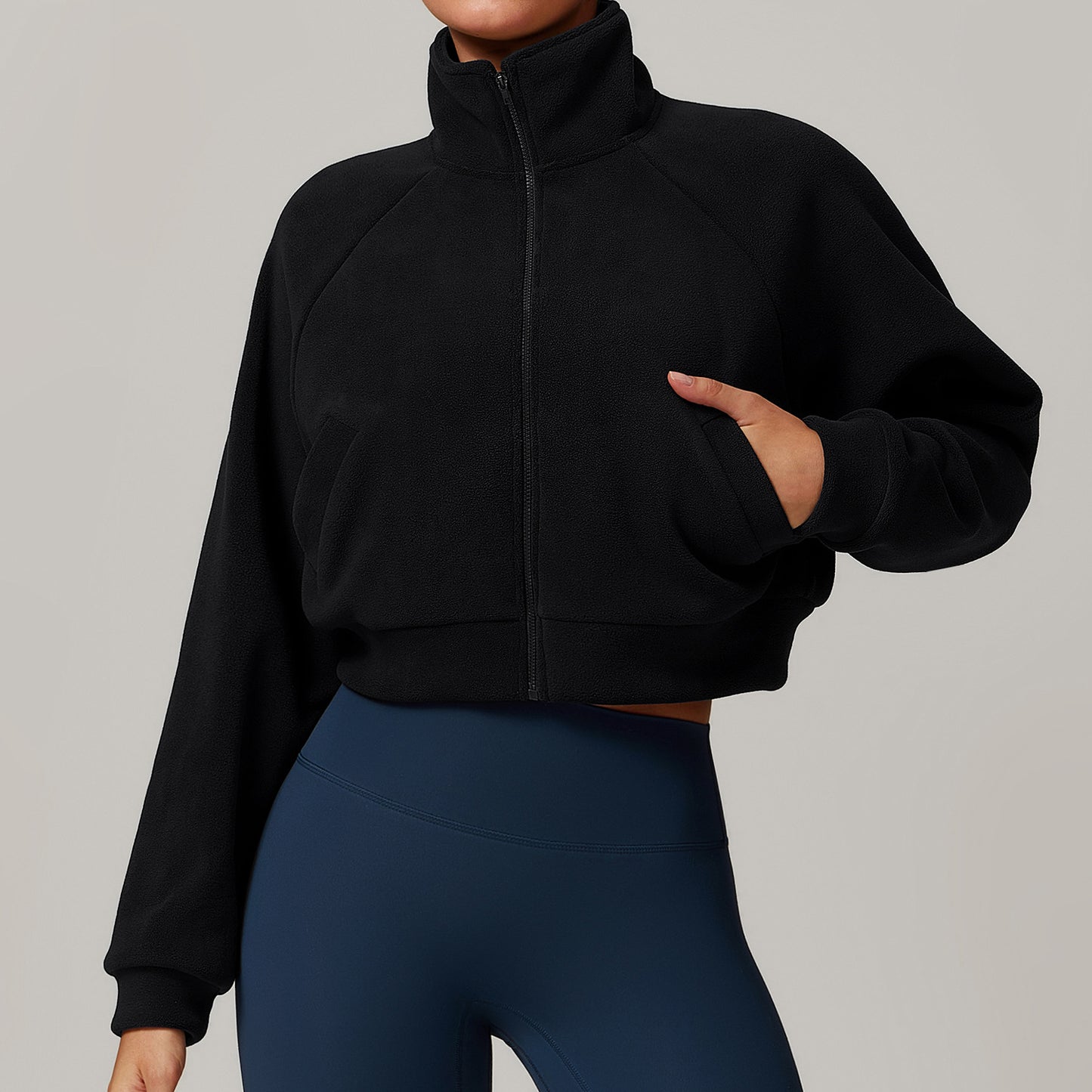 Windproof Top Plus Velvet Jacket