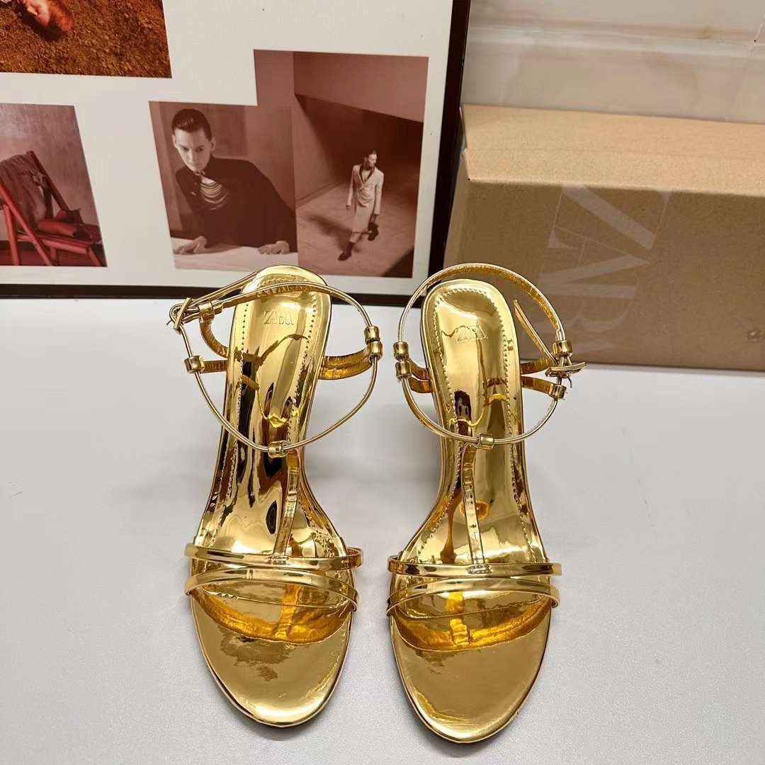KalonBd Gold shallow high heel - KALONBD.COM