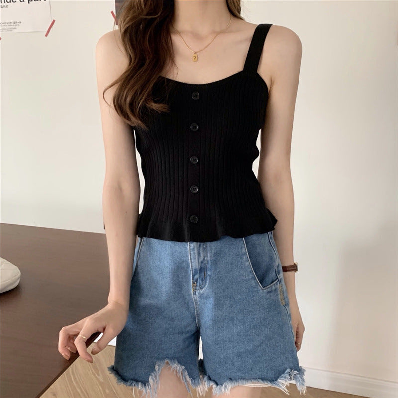 Women's summer slim tops