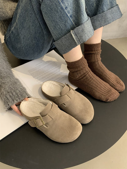 Japanese-style ugly cute thick-slippers