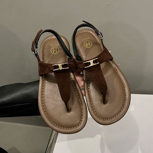 KalonBd Retro thong Roman sandals - KALONBD.COM
