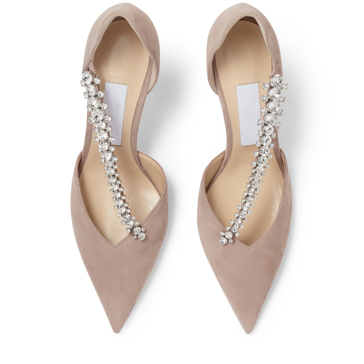 2023 rhinestone high-heel-Apricot