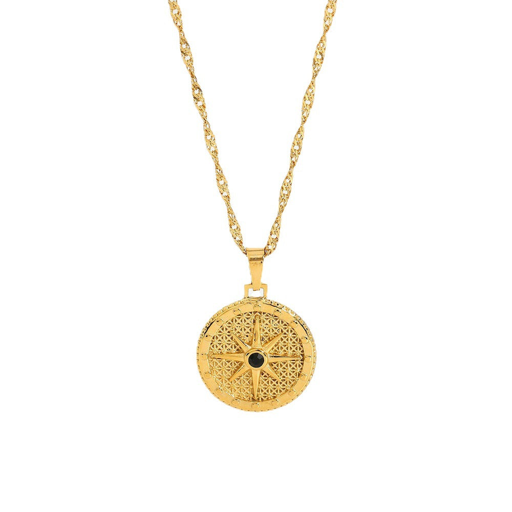 KalonBd Stylish eight-pointed star necklace (pre-book) - KALONBD.COM