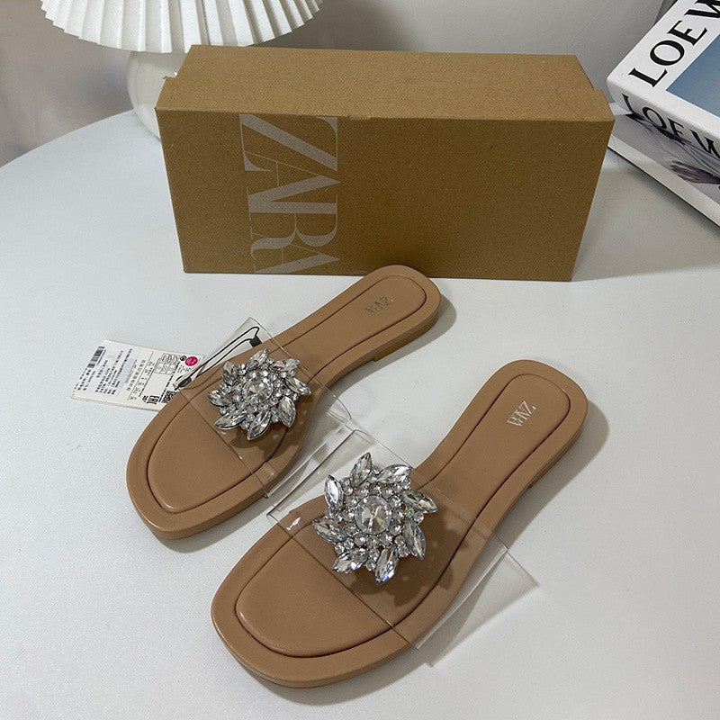 KalonBd strap rhinestone slide(35,38) - KALONBD.COM