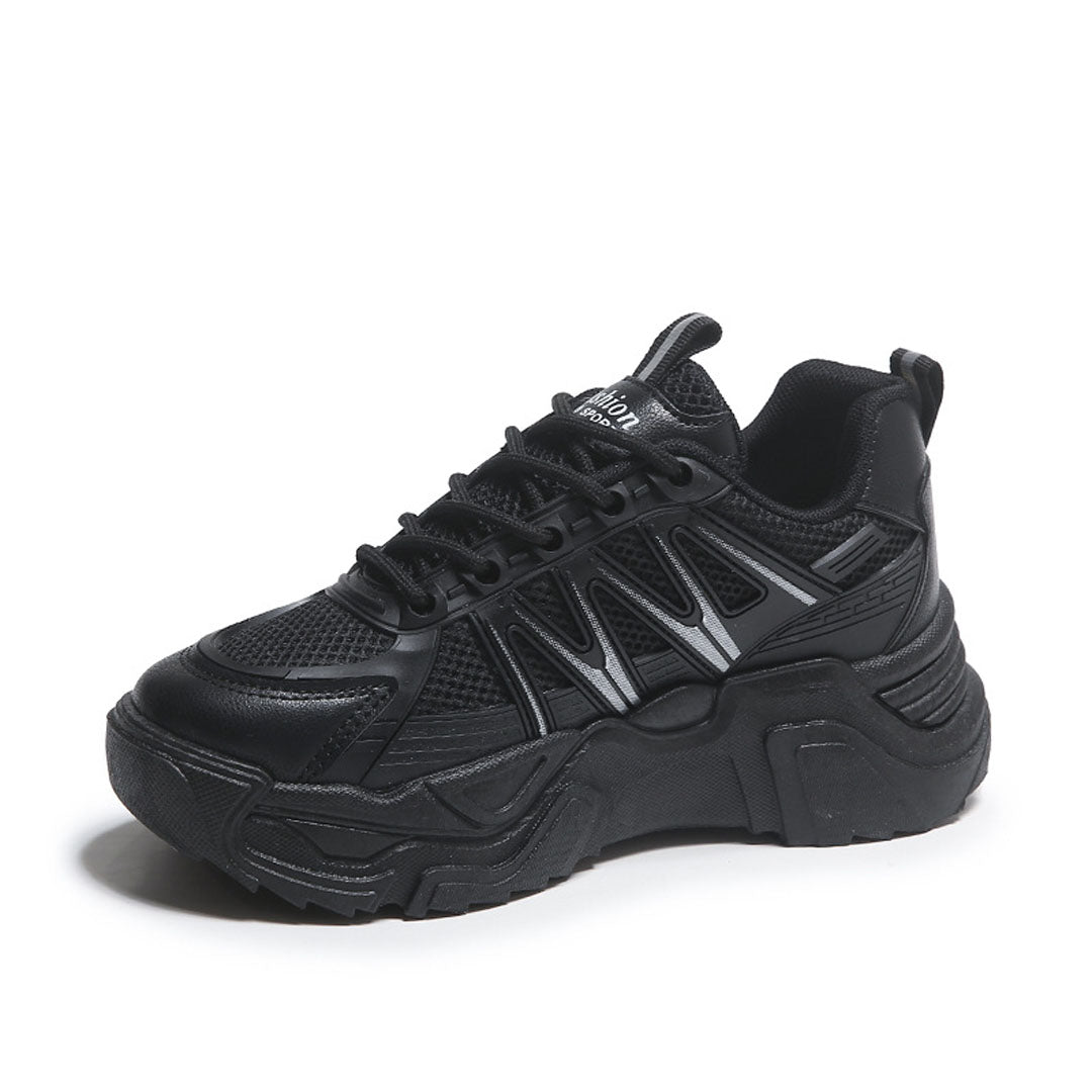 Premium Lightweight sport sneaker - Black(pre-book)