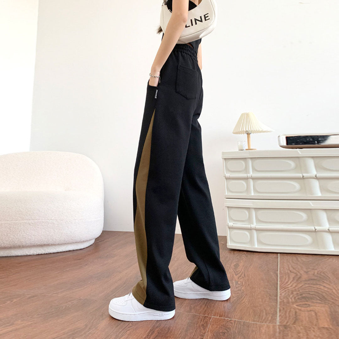 wide fit Polyester sweatpant