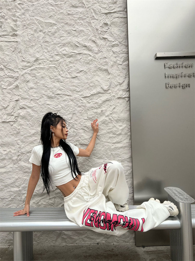 trendy printedloose fit pant - KALONBD.COM
