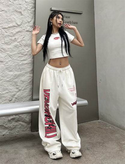 trendy printedloose fit pant