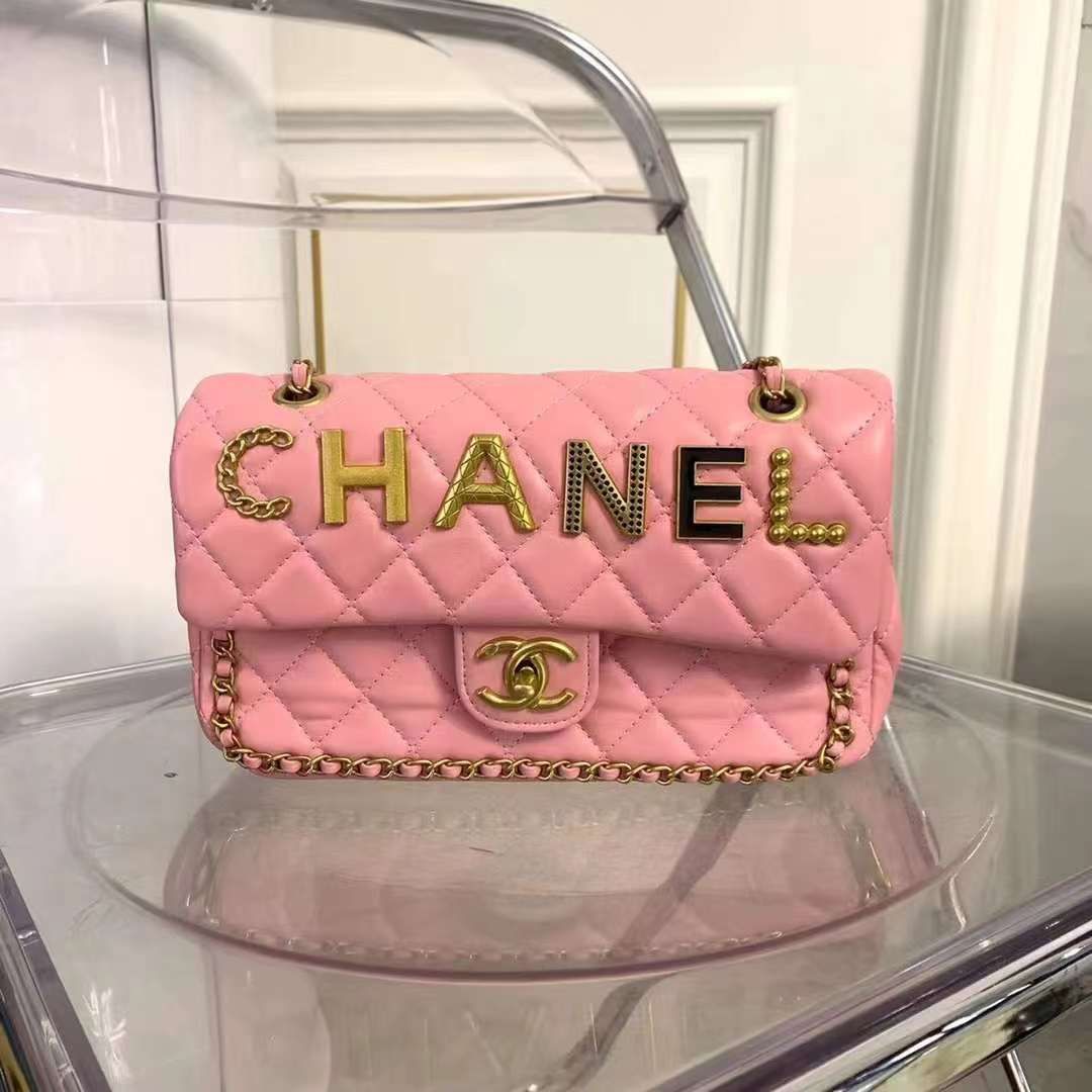 exclusive pink imported bag