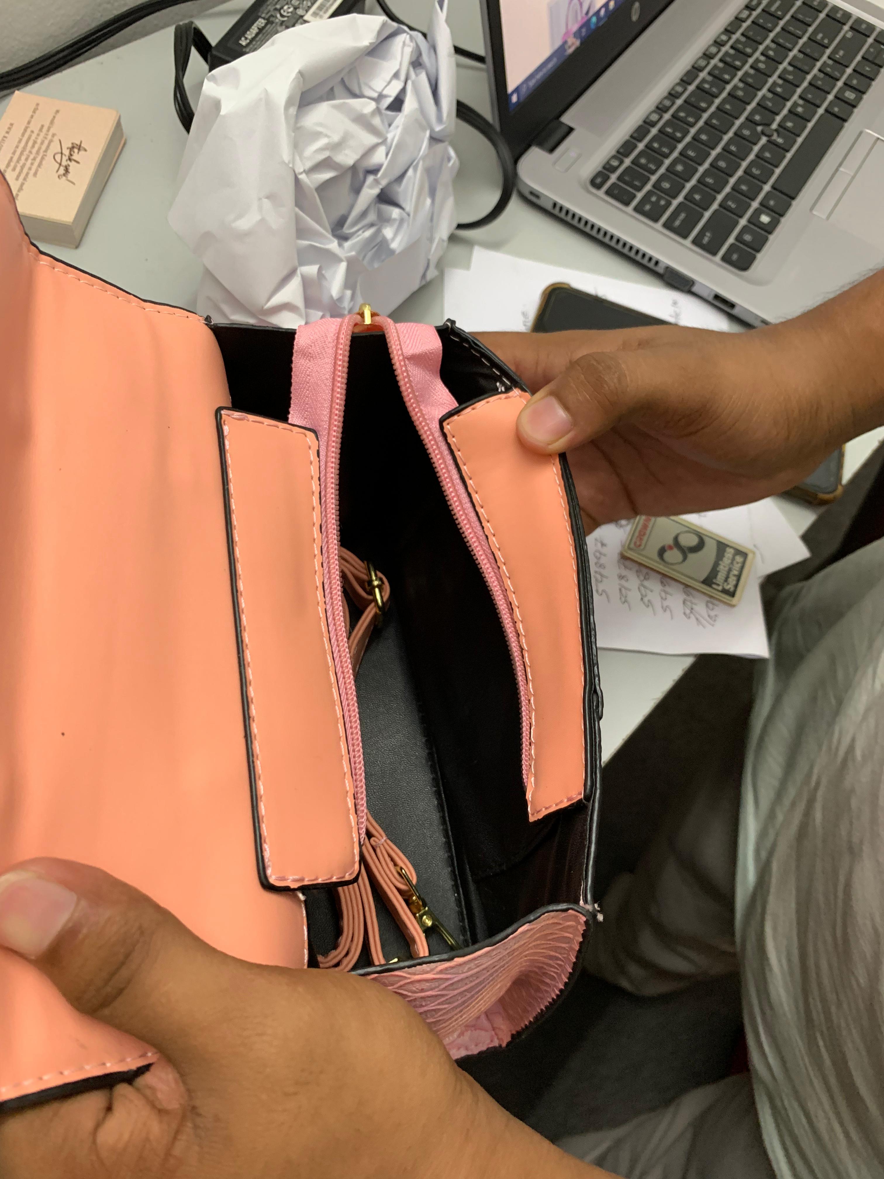 exclusive bag B-pink pattern - KALONBD.COM
