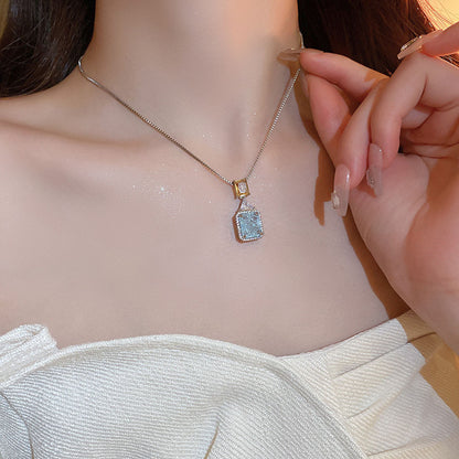 aquamarine luxury NY Necklace