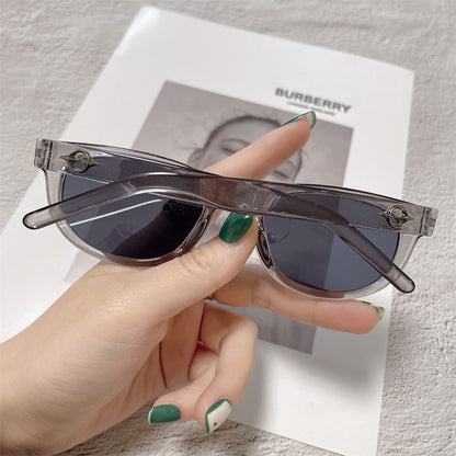 european transparent Grey sunglass