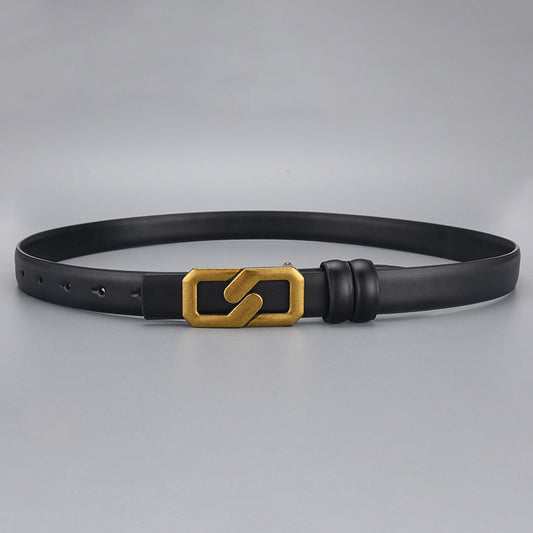 exclusive designer decorative belt Black