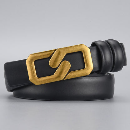 exclusive designer decorative belt Black