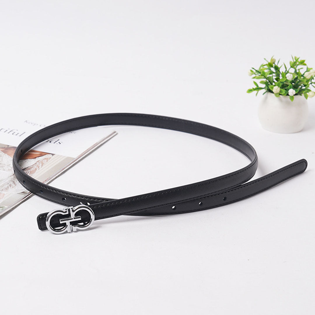 genuine leather designer waist belt