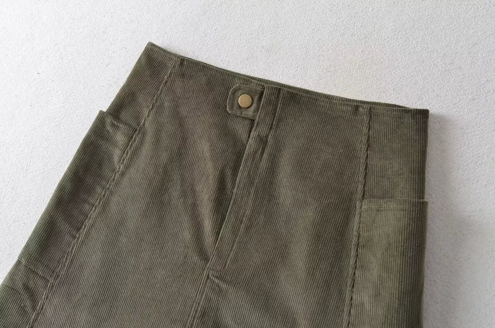 KalonBd retro high waist slim skirt