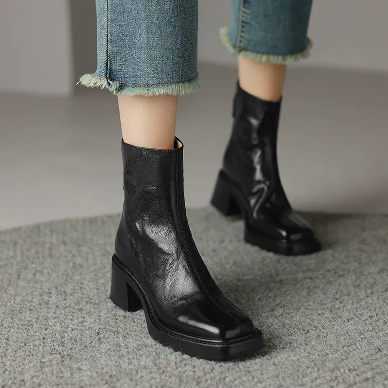KalonBd French retro Martin boots(pre-book)