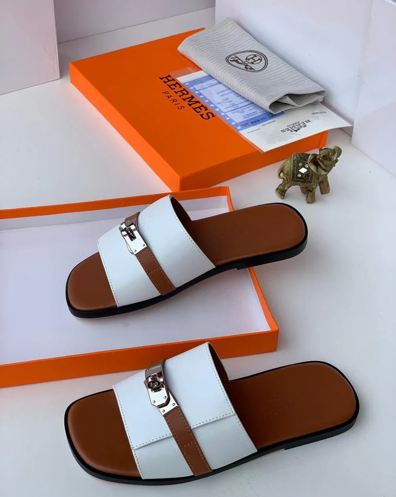 KalonBd White Flat and Stylish Sandals(Pre-book) - KALONBD.COM