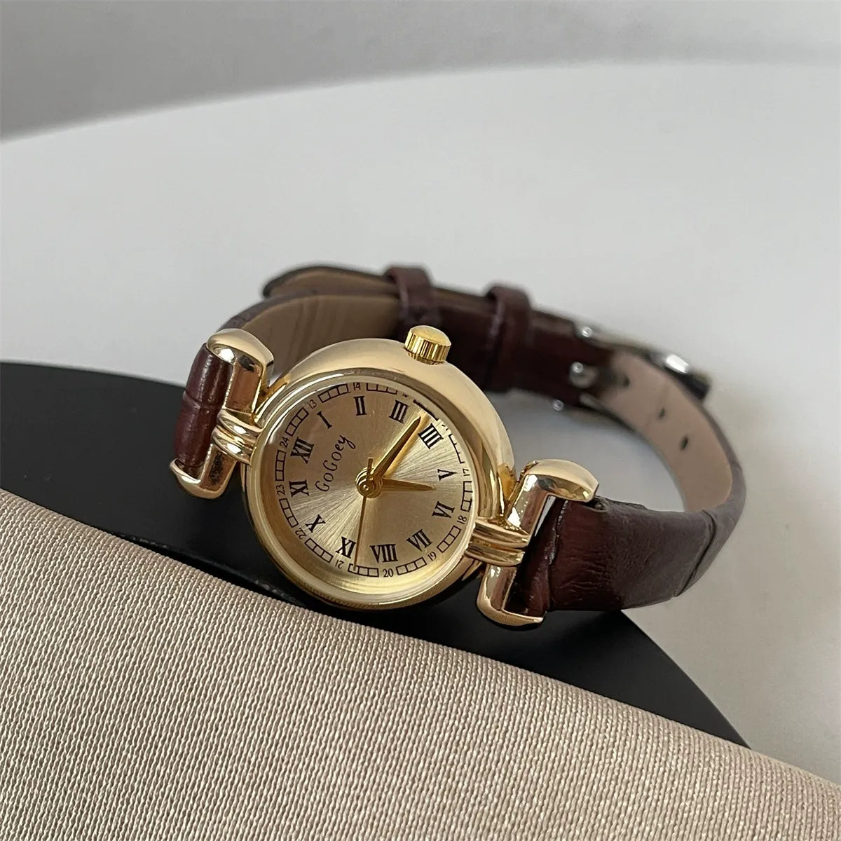Retro art vintage watch-Coffee(Pre-book)